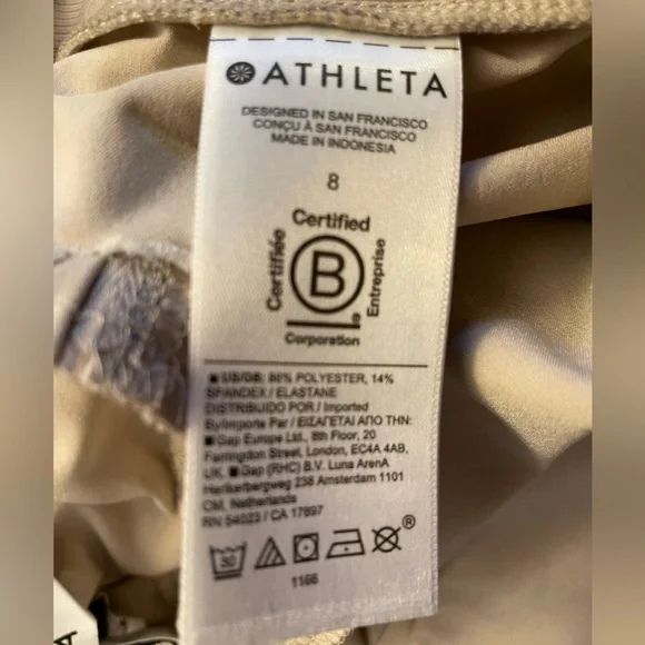 Athleta Brooklyn Mid Rise Ankle Pant, Size 8, Abalone - Picture 8 of 8